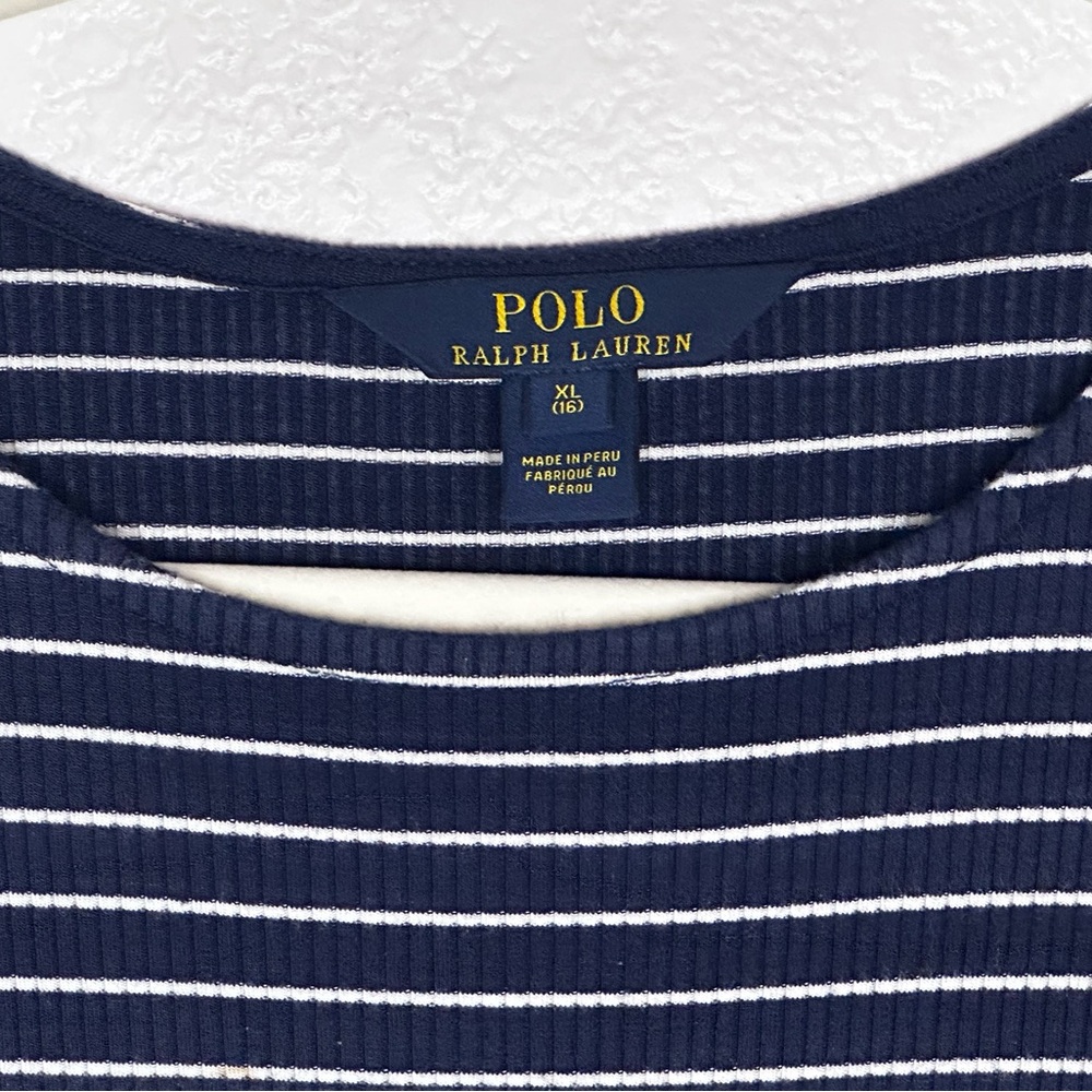 Polo Ralph Lauren Girl’s Navy Striped Dress